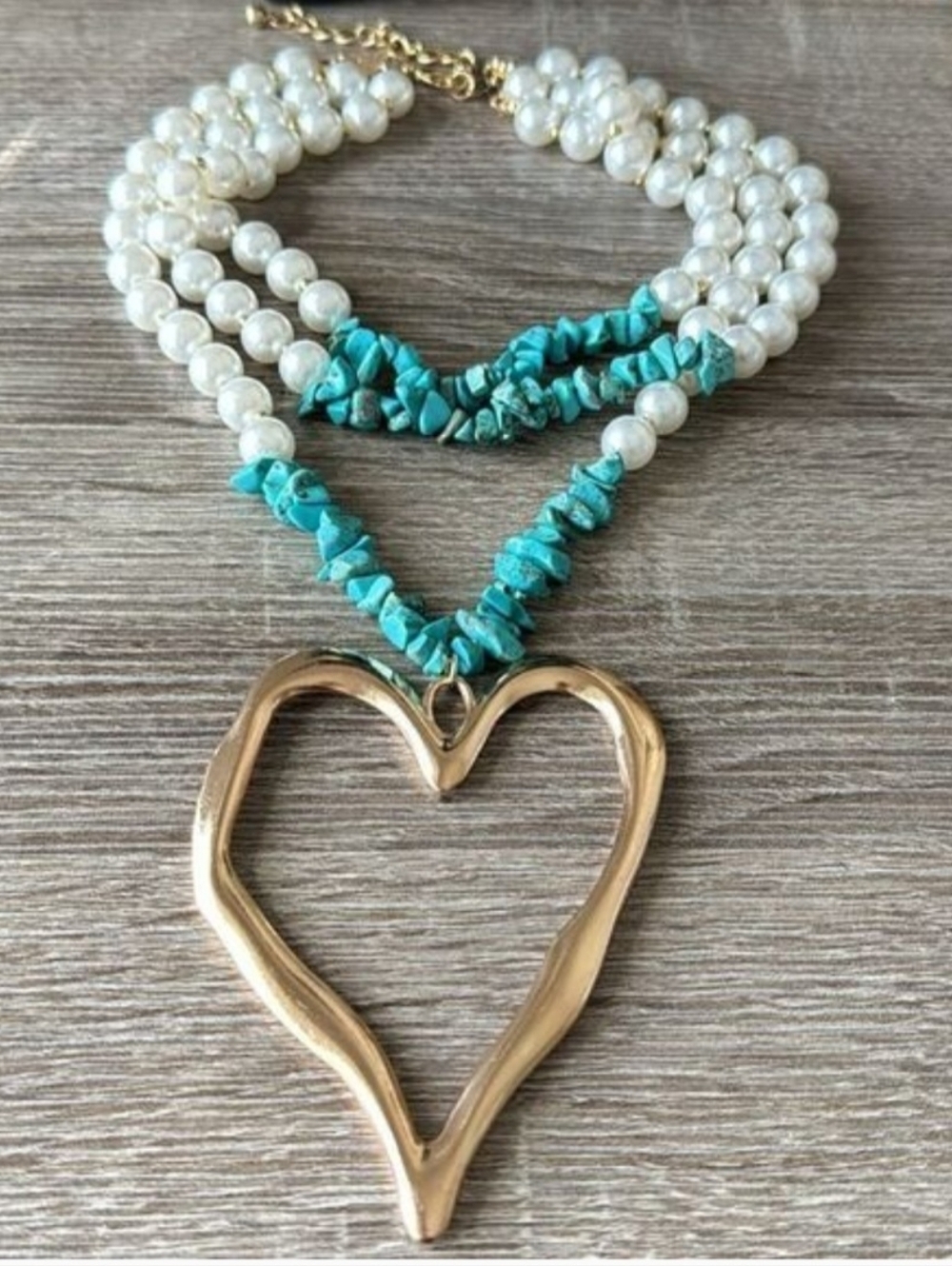 Heart Pendant Necklace with Your Choice Gold or Silver Heart Blue, Red, Or Other - Picture 10 of 17